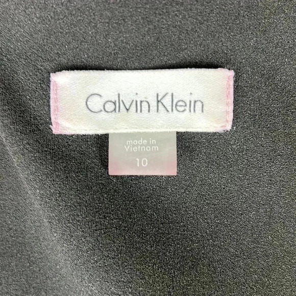 Calvin Klein Women’s Black Doubled Breasted Sleeveless Dress Size 10 Sleeveless - Picture 12 of 13